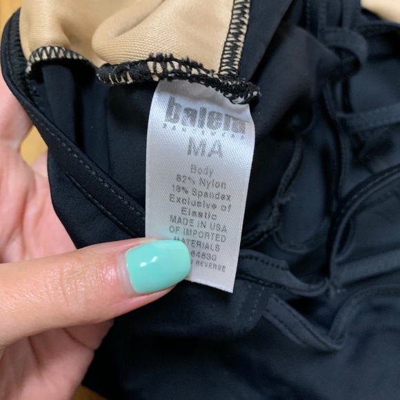 NWOT Balera Black Leotard - Picture 3 of 3